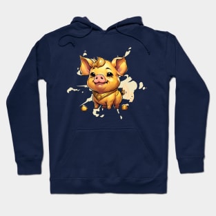 golden piggy bank Hoodie